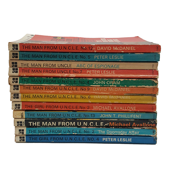 The Man From U.N.C.L.E Series, 1967  (12 Books)