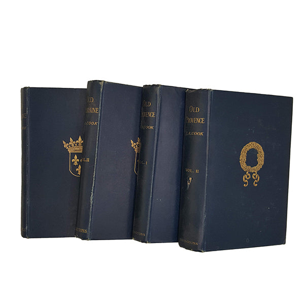 T. A. Cook's Old Provence and Old Touraine - Harrington's 1905 (4 Book ...