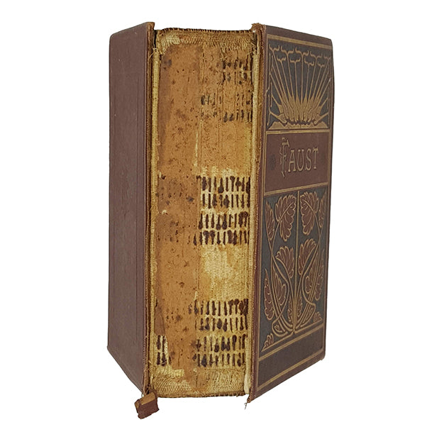 Faust eine tragödie von Goethe - J. G. Cotta'sche Buchhandlung Nachfolger