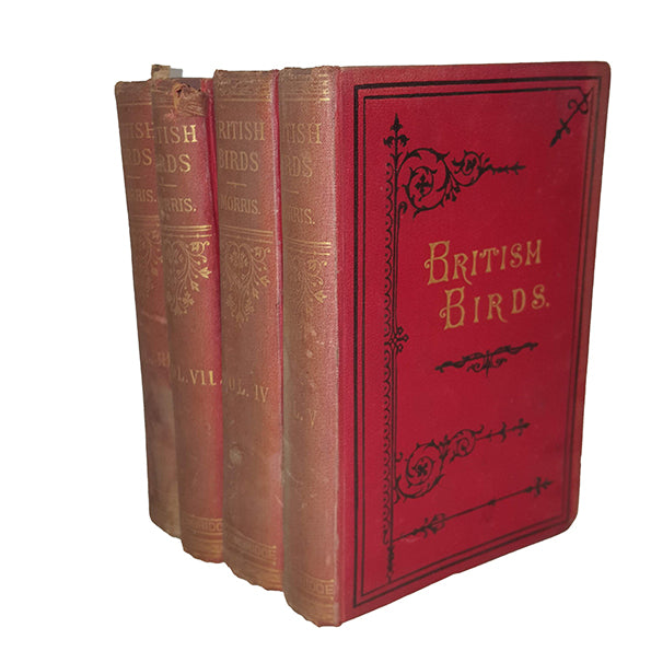 A History of Birds by Rev. Morris (4 Books)