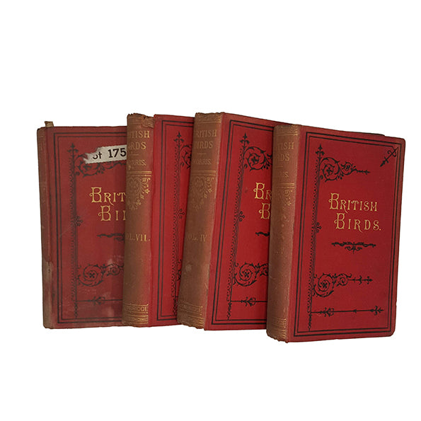 A History of Birds by Rev. Morris (4 Books)