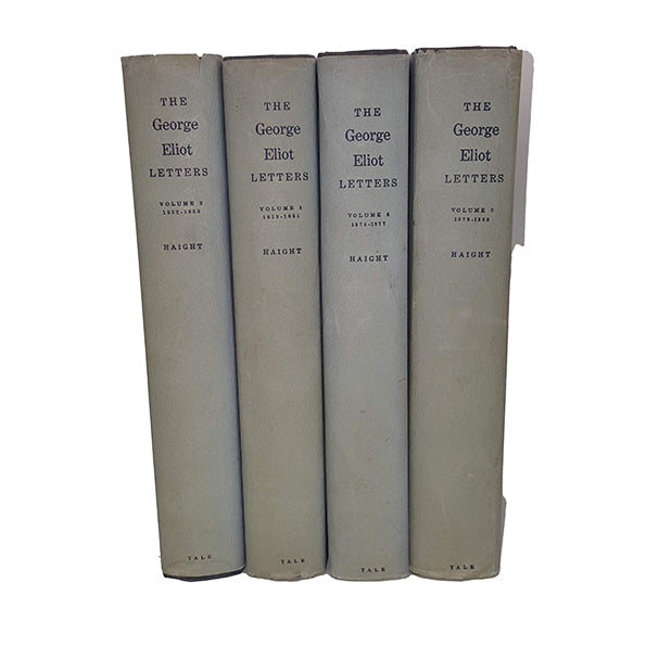 The George Eliot Letters by Haight - Yale University Press, 1954