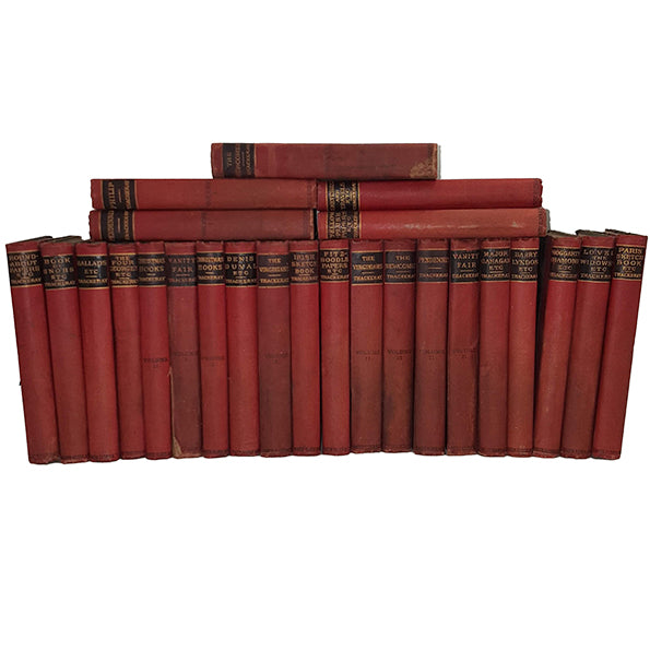 W. M. Thackeray Collected Works - Smith, Elder &amp; Co., 1886 (25 Books)
