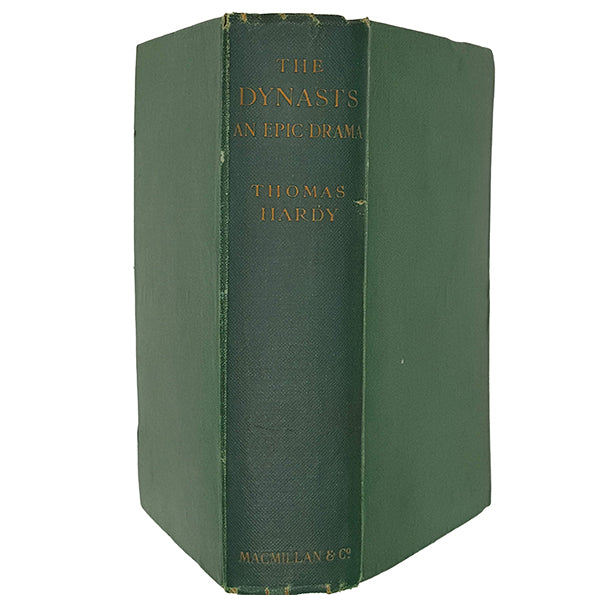 Thomas Hardy's The Dynasts an Epic Drama - Macmillan 1919