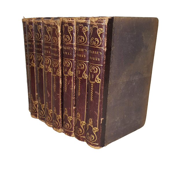 The Poetical Works of George Crabbe Vols. 1-8 - John Murray, 1834 (8 Books