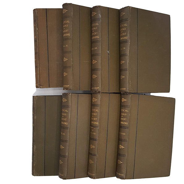 The Poetical Works of Robert Browning Vols. 1-16 - Smith, 1888-9 (16 Books)