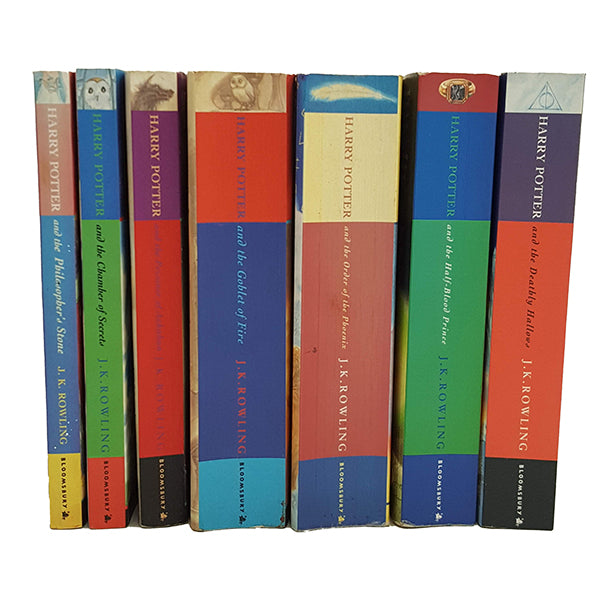 Harry Potter Series 1-7 by J. K. Rowling - Bloomsbury, 1997-2007
