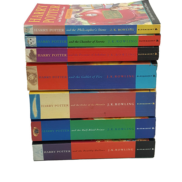 Harry Potter Series 1-7 by J. K. Rowling - Bloomsbury, 1997-2007