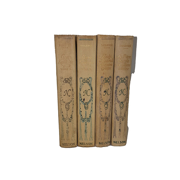 Tolstoy's Anna Karenine, Le Pere Serge, Hadji Mourad Etc. - Nelson French Editions