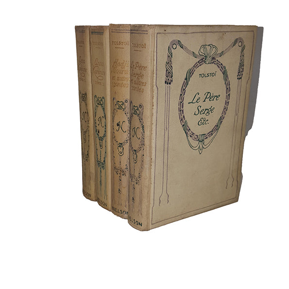Tolstoy's Anna Karenine, Le Pere Serge, Hadji Mourad Etc. - Nelson French Editions