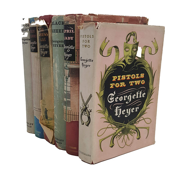 Georgette Heyer 6 First Editions, 1957-72 (6 Books)