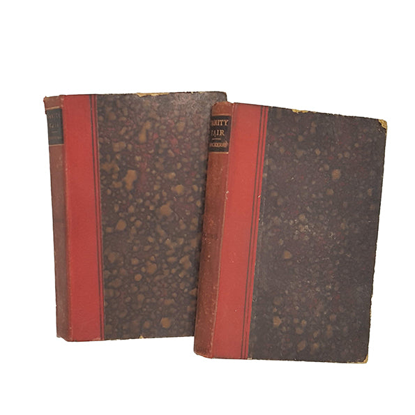 W. M. Thackeray's Vanity Fair Volume I &amp; II - Smith, 1886