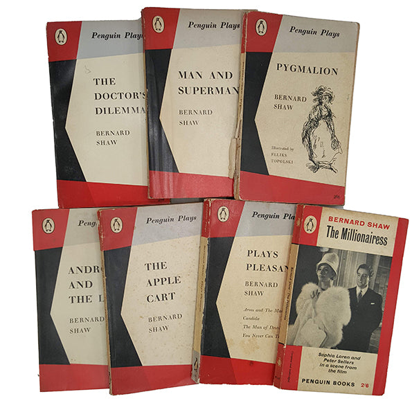 Bernard Shaw Collected Works - Penguin (7 Books)