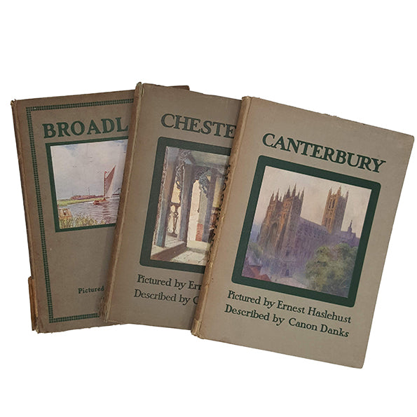 Canterbury, Chester, Broadland - Beautiful England (3 Books)