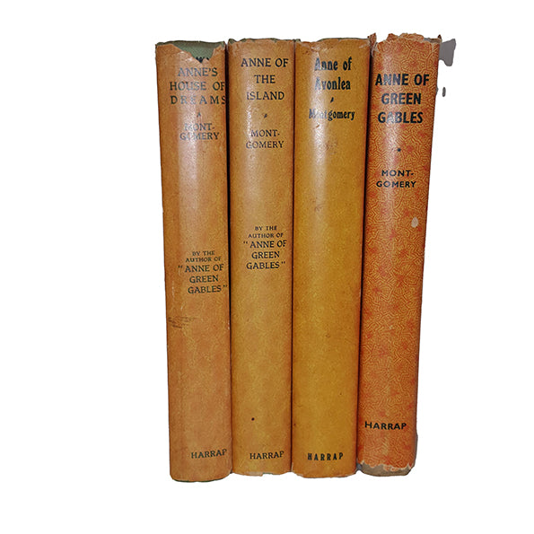 L. M. Montgomery's Anne of Green Gables, The Island, Avonlea &amp; Anne's House of Dreams - Harrap, 1941-52 (4 Books)