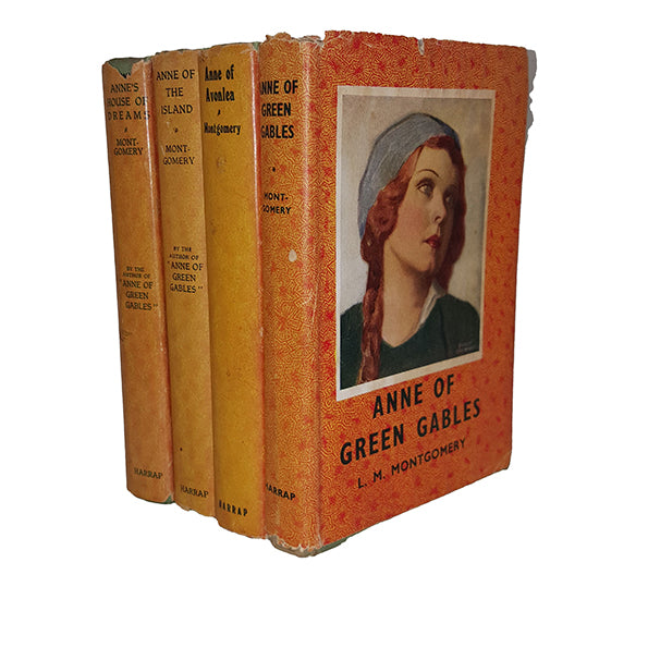 L. M. Montgomery's Anne of Green Gables, The Island, Avonlea &amp; Anne's House of Dreams - Harrap, 1941-52 (4 Books)
