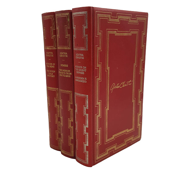 Agatha Christie Collected Works c.1970 (3 Red Books)