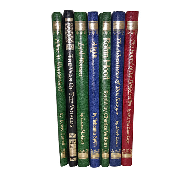 Classic Adventures Collection, Alice in Wonderland Etc. c.1990 (7 Books)