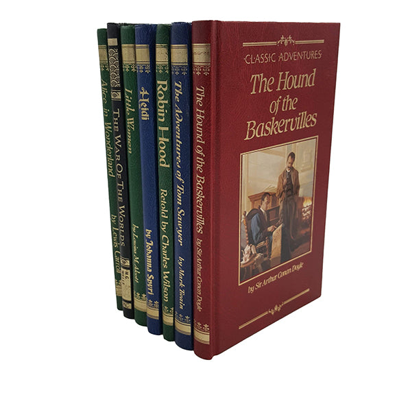 Classic Adventures Collection, Alice in Wonderland Etc. c.1990 (7 Books)