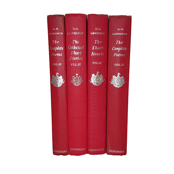 D. H. Lawrence Collected Works - Heinemann, 1957-76 (4 Books)