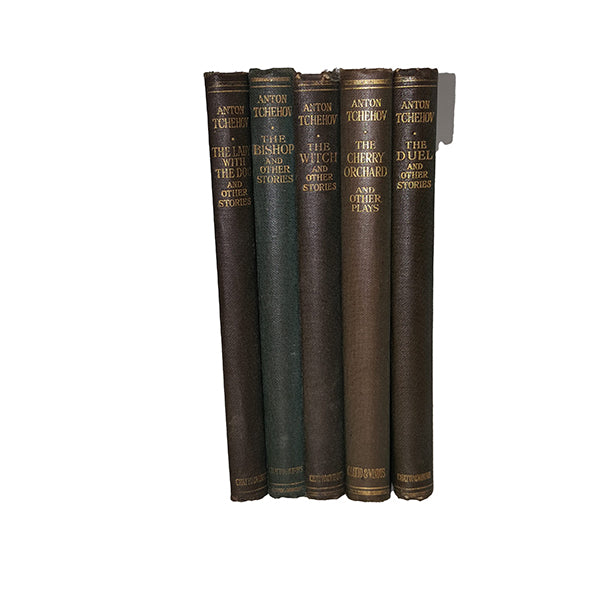 Anton Tchehov Collected Works - Chatto, 1916-23 (5 Books)