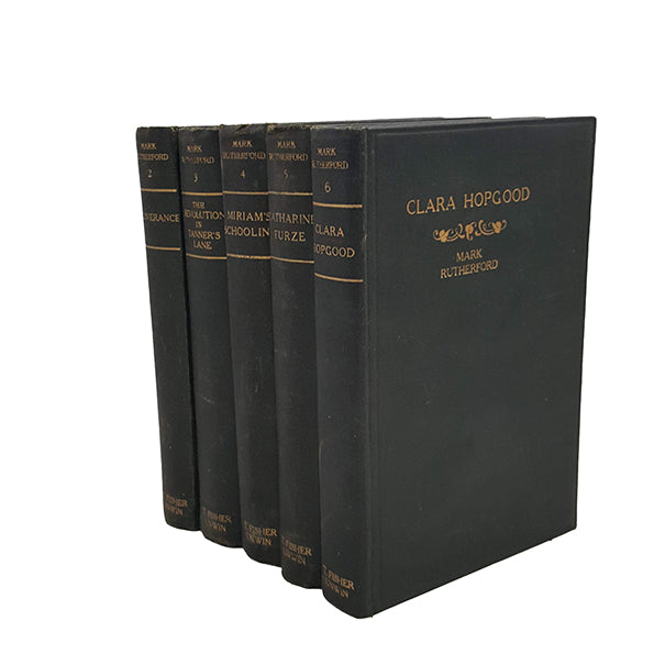 Mark Rutherford Collected Works  - Unwin, 1907 (5 Books)