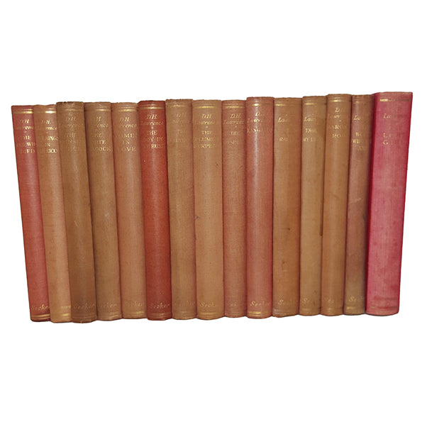 D. H. Lawrence Collected Works - Secker, c1928 (15 Books)