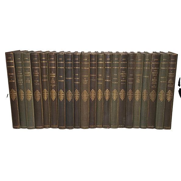 John Galsworthy Collected Works - Heinemann, 1927 (21 Books)
