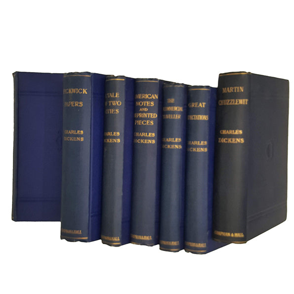 Charles Dickens' Complete Collected Works - Chapman and Hall, c.1900 (19 Books)