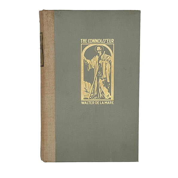 The Connoisseur by Walter De La Mare - Collins 1926, First Edition, Signed by the Author