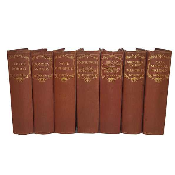 Charles Dickens' Collected Works - Odhams (11 Red Books)