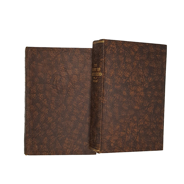 The Count of Monte Cristo Vol 1 and 2 by Alexander Dumas - Odhams, c.1930 (2 Books)