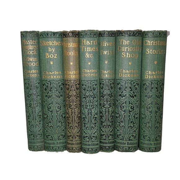 Charles Dickens' Christmas Books etc. - Fireside Editions, c.1907 (7 books)