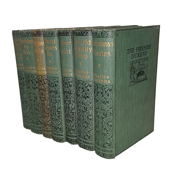 Charles Dickens' Christmas Books etc. - Fireside Editions, c.1907 (7 books)