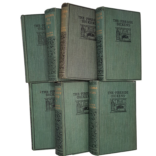 Charles Dickens' Christmas Books etc. - Fireside Editions, c.1907 (7 books)