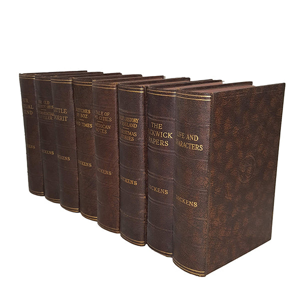 Charles Dickens' Collected Works - Odhams (15 Brown Books)