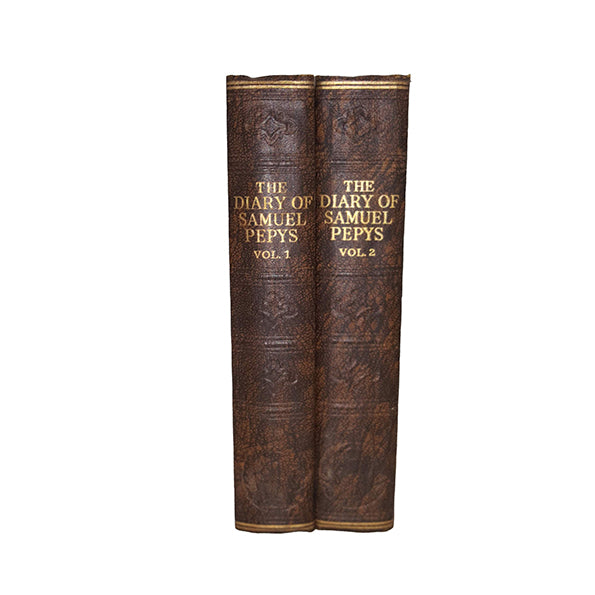 The Diary of Samuel Pepys, Vols 1 and 2 - Odhams