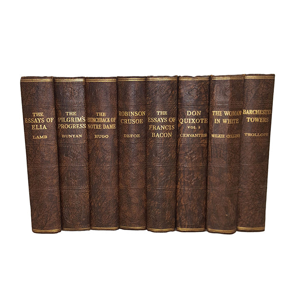 Odhams Classics Collection, c.1930s (17 Brown Books)