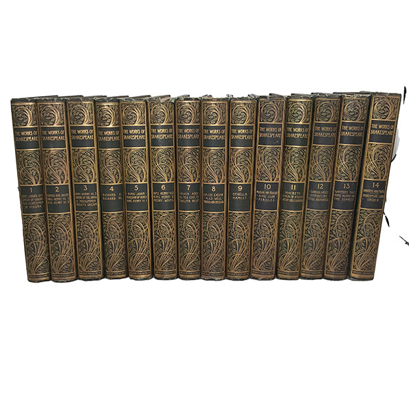 The Works of Shakespeare, Henry Irving Volumes 1-14 - Gresham Publishing, 1906 (14 Books)