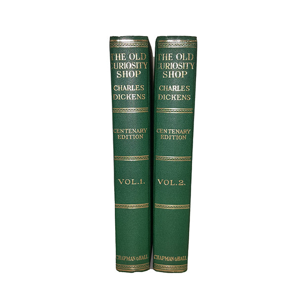 Charles Dickens' The Old Curiosity Shop Vol. I and II - Chapman and Hall (2 Books)