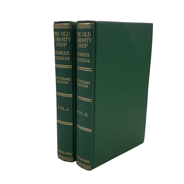 Charles Dickens' The Old Curiosity Shop Vol. I and II - Chapman and Hall (2 Books)