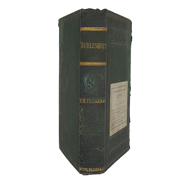Burlesques by William Makepeace Thackeray - Smith Elder &amp; Co 1888