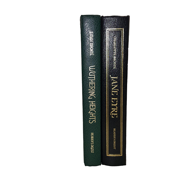 Jane Eyre and Wuthering Heights by Charlotte and Emily Brontë - Reader's Digest, 1990-2001 (2 Books)