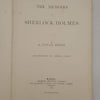 1st Edition - Memoirs of Sherlock Holmes by Sir Arthur Conan Doyle, 1894