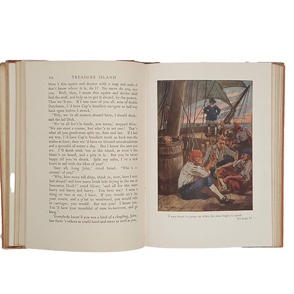 Treasure Island by Robert Louis Stevenson - Dent, 1955