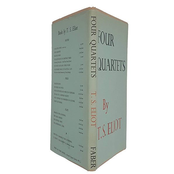 T. S. Eliot's Four Quartets - Faber, 1958