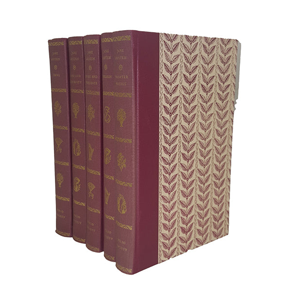 Jane Austen's Pride and Prejudice, Emma, Sense and Sensibility, Persuasion - Folio 1991 (5 Books)