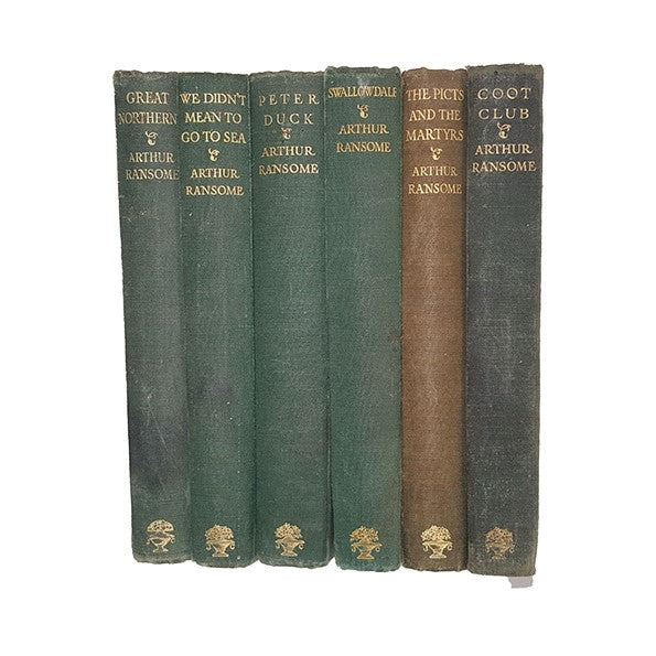 Arthur Ransome's Swallows and Amazons Series - (10 Books) Jonathan Cape, 1945-50 (6 Books)