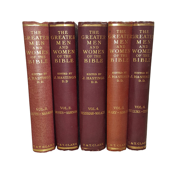 The Greater Men and Women of the Bible - Clark, 1942 (5 Books)