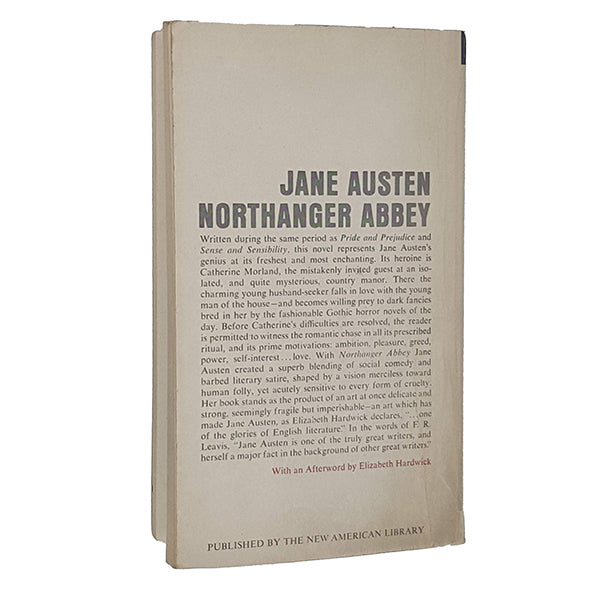 Jane Austen’s Northanger Abbey - New American Library 1965